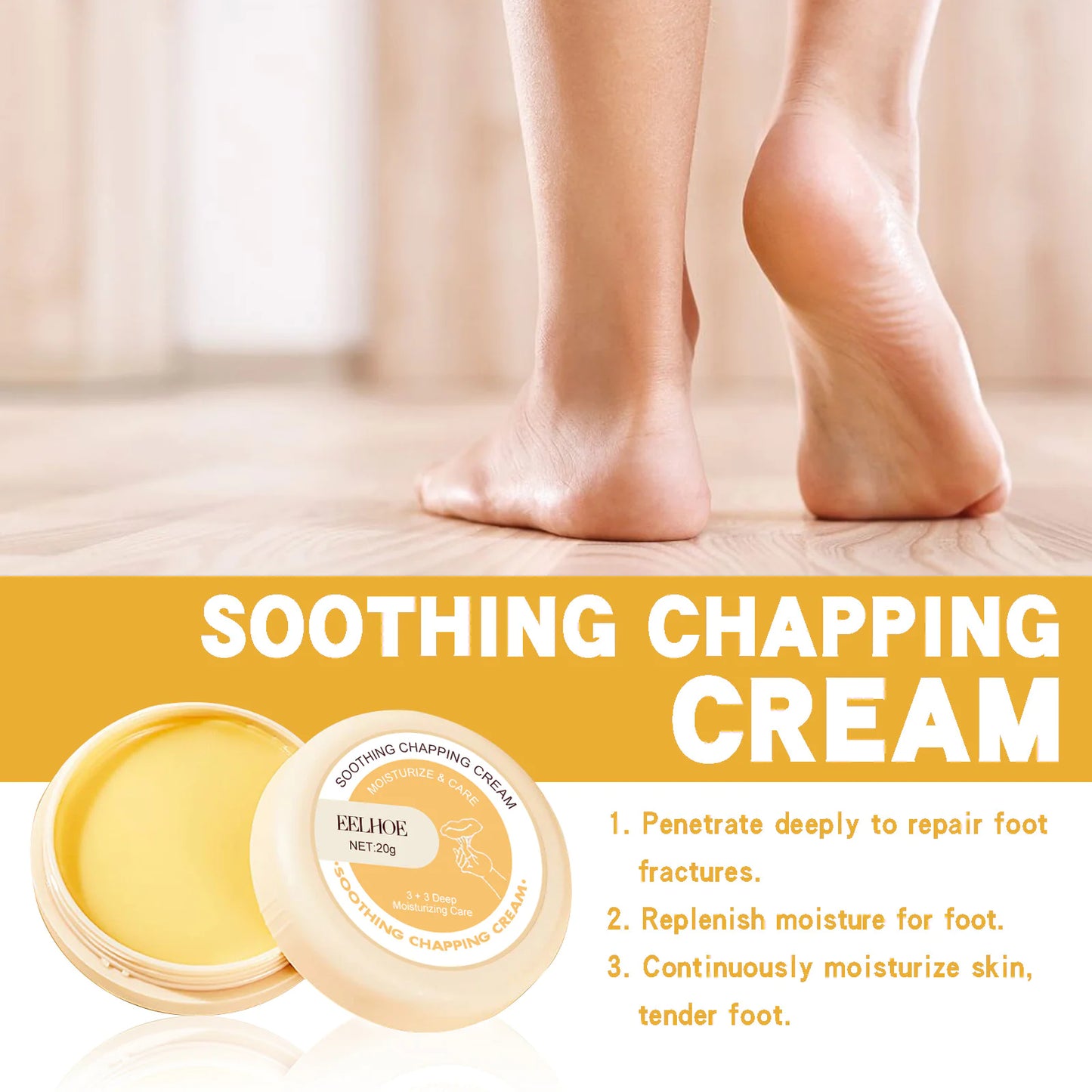 WÉSAMÉ Cream For Chapped Skin Foot Care Moisturizing And Anti-cracking