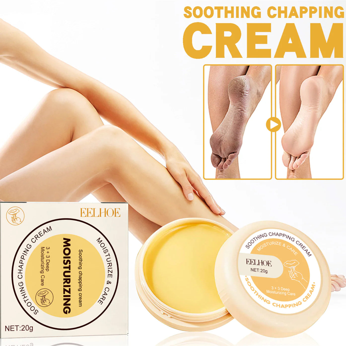 WÉSAMÉ Cream For Chapped Skin Foot Care Moisturizing And Anti-cracking